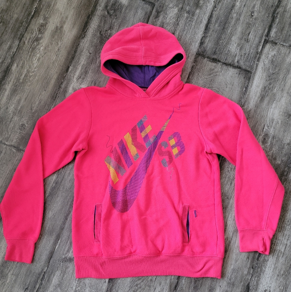 Pink Nike Sweatshirt, Size XL Kids